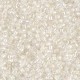 Miyuki Delica Perlen 11/0 - Transparent pearl lined pale beige ab DB-1701